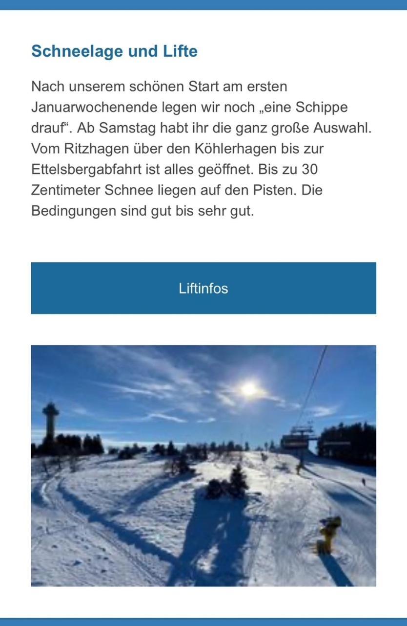 Apartmán Willinger Perle 69 Willingen  Exteriér fotografie