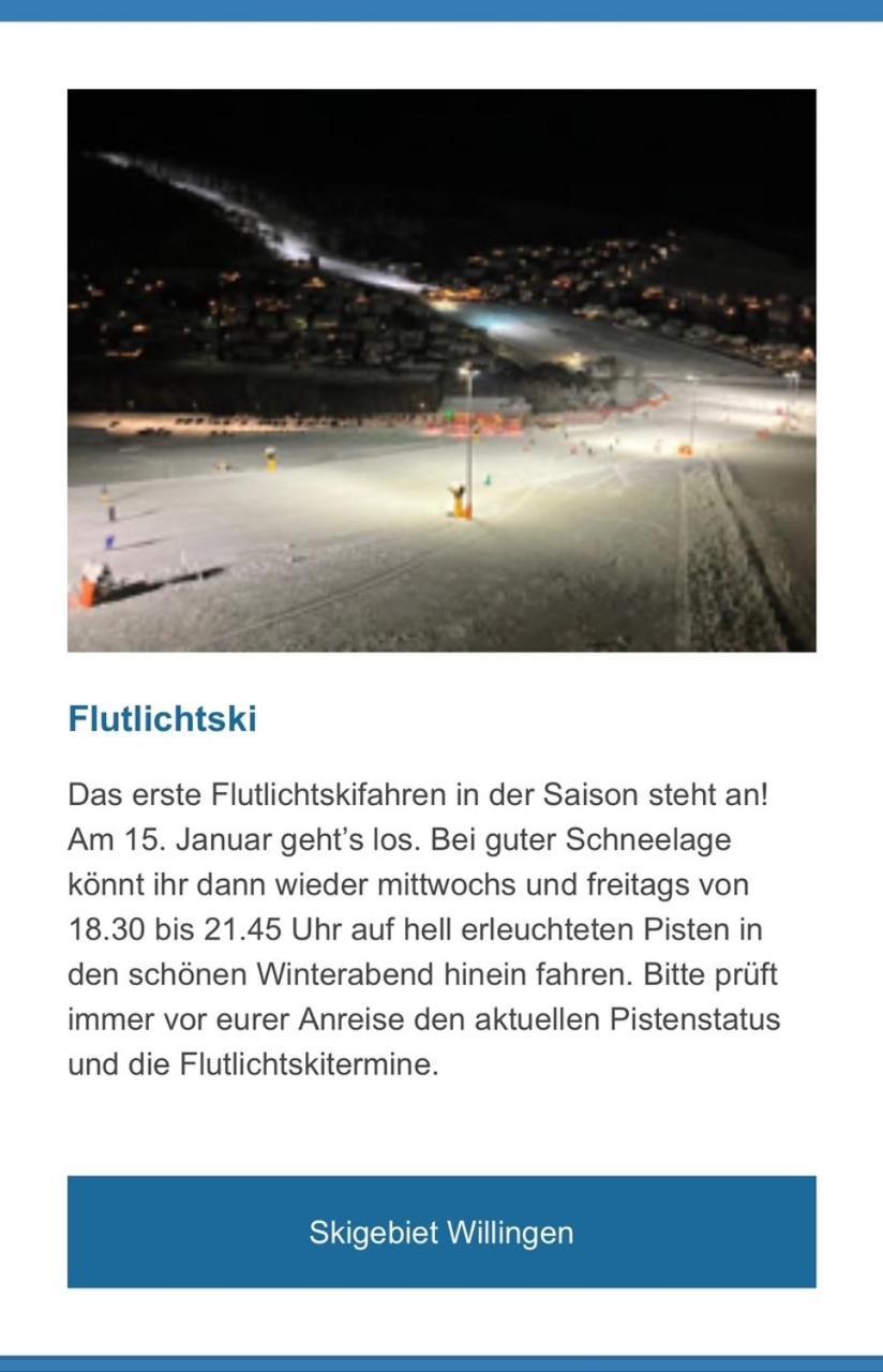 Apartmán Willinger Perle 69 Willingen  Exteriér fotografie